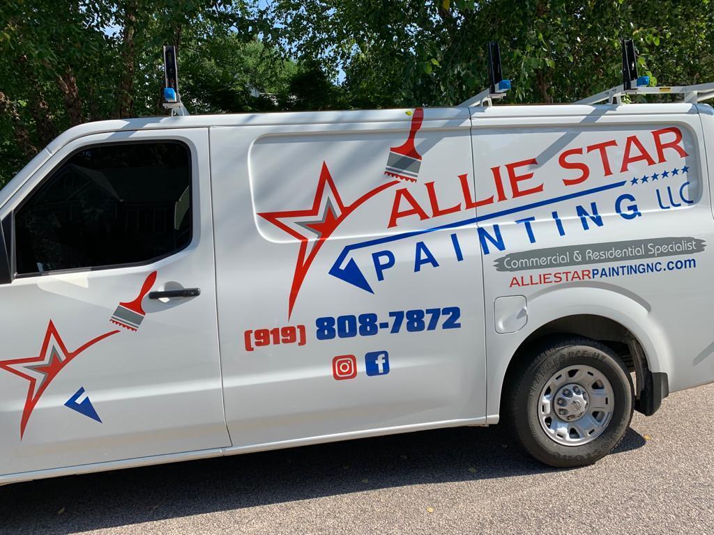 Darrell Howard, owner of All Comfort Air, standing next to his HVAC service truck – proudly serving Raleigh, Durham, Cary, and Chapel Hill